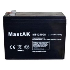 Акумулятор тяговий MastAK AGM 10Ah 12V MT12100S