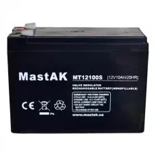 Аккумулятор тяговый MastAK AGM 10Ah 12V MT12100S