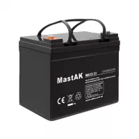Аккумулятор тяговый MastAK AGM 33Ah 12V MT12-33