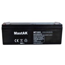 Акумулятор тяговий MastAK AGM 2.3Ah 12V MT1223