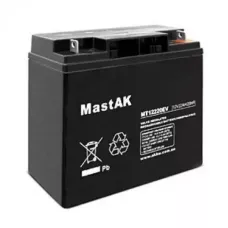 Аккумулятор тяговый MastAK AGM 22Ah 12V MT12220EV