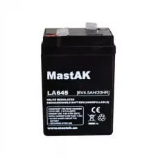 Акумулятор тяговий MastAK AGM 4.5Ah 6V LA645