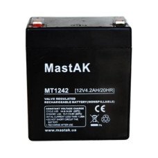Аккумулятор тяговый MastAK AGM 4.2Ah 12V MT1242