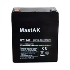 Акумулятор тяговий MastAK AGM 4.2Ah 12V MT1242