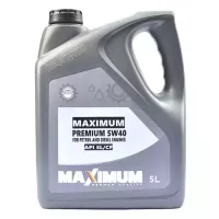 Автомобильное моторное масло Maximum PREMIUM 5W40 5л