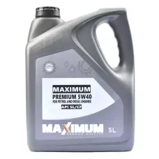 Автомобильное моторное масло Maximum PREMIUM 5W40 5л