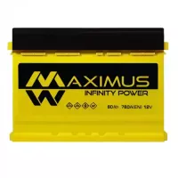 Автомобільний акумулятор MAXIMUS MF (L3) 80Ah 780A R+ 5742091