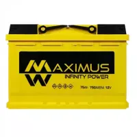 Автомобільний акумулятор MAXIMUS MF (L3) 75Ah 750A R+ 5752259