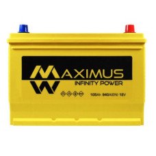 Автомобільний акумулятор MAXIMUS Asia smf (N70) 105Ah 940A R+ 6002338
