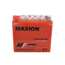 Мото аккумулятор MAXION YTX 14Ah GEL YTX14-BS