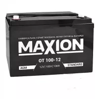Аккумулятор тяговый MAXION AGM 100Ah 12V OT 100-12