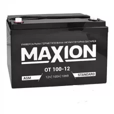 Аккумулятор тяговый MAXION AGM 100Ah 12V OT 100-12