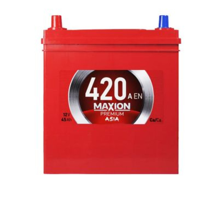 Автомобільний акумулятор MAXION Premium Asia (NS40) 45Ah 420A L+ 5452614