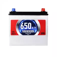 Автомобільний акумулятор MAXION EFB SMF Asia (D23) 65Ah 650A R+ 5632049