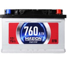 Автомобільний акумулятор MAXION EFB SMF (L3B) 75Ah 760A R+ (h=175) 5722096
