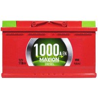 Автомобильный аккумулятор MAXION Diesel MF (L5) 110Ah 1000A R+ 6002324