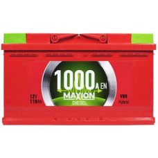 Автомобільний акумулятор MAXION Diesel MF (L5) 110Ah 1000A R+ 6002324