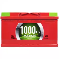 Автомобільний акумулятор MAXION Diesel MF (L5) 110Ah 1000A R+ 6002324