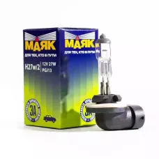 Автолампа МАЯК Standard (PGJ13, H27W/2, 12V, 27W) MK 52727W/2