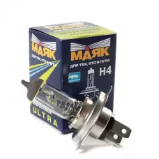 Автолампа МАЯК Ultra (P43t, H4, 12V, 60/55W) MK 82420UL
