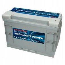 Аккумулятор тяговый стационарный Megalight AGM 115Ah 12V Megalight 115
