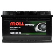 Автомобильный аккумулятор MOLL EFB 6СТ-80Ah АзЕ 800A (EN) 82080