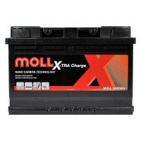 Автомобильный аккумулятор MOLL X-Tra Charge 6СТ-75Ah АзЕ 720A (EN) 84075