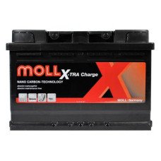 Автомобильный аккумулятор MOLL X-Tra Charge 6СТ-75Ah АзЕ 720A (EN) 84075