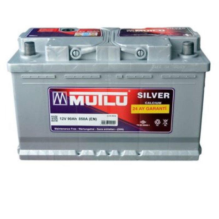 Автомобільний акумулятор Mutlu Silver 6СТ-90Ah АзЕ 850A (EN) L4.90.085.A