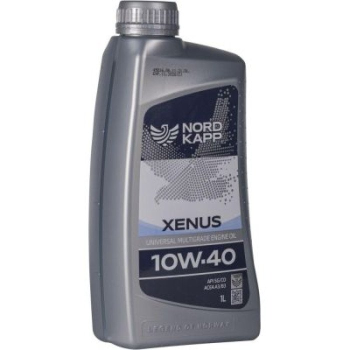 Автомобільна моторна олива NORDKAPP XENUS 10W-40 1л nk0380