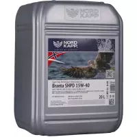 Автомобільна моторна олива NORDKAPP BRANTA SHPD 15W-40 20л nk0465