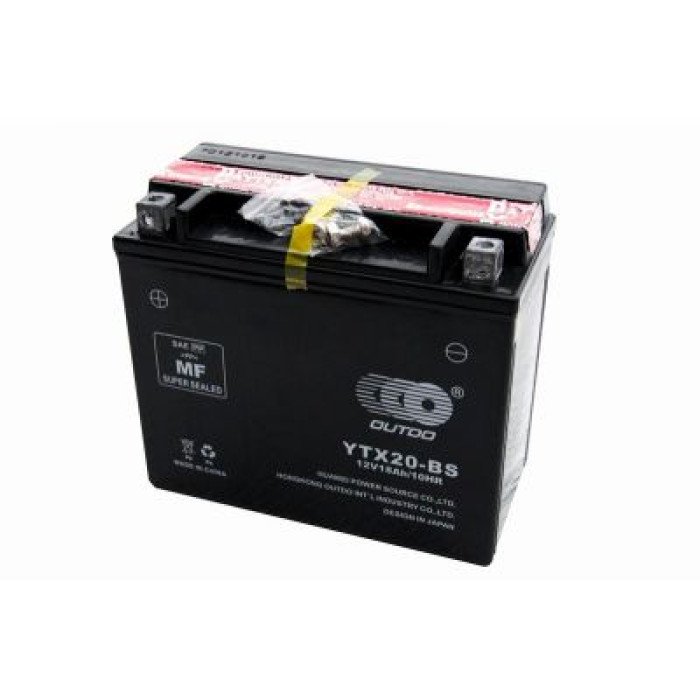 Мото аккумулятор Outdo 18Ah YTX20-BS AGM