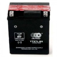 Мото аккумулятор Outdo 6СТ-6Ah АзЕ 12В 100А (EN) YTX7L-BS