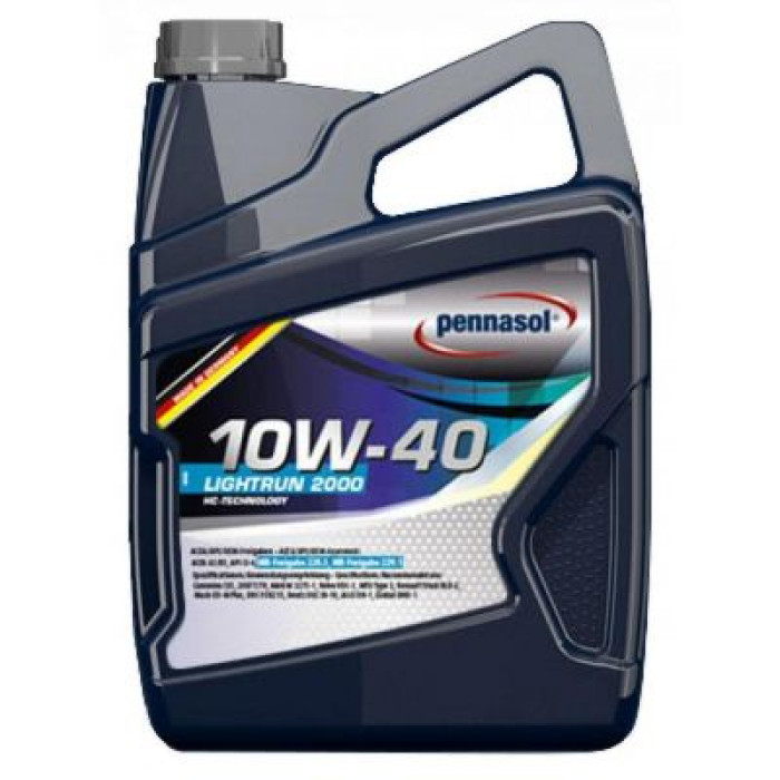 Автомобільна моторна олива Pennasol Lightrun 2000 10W-40 5л