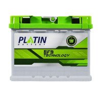 Автомобільний акумулятор PLATIN EFB MF (L2B) 65Ah 650A R+ (h=175) 5632043