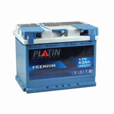 Автомобільний акумулятор PLATIN Premium MF (L2) 62Ah 640A L+ 5652072