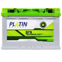 Автомобільний акумулятор PLATIN EFB SMF (L3) 80Ah 780A R+ 57022788