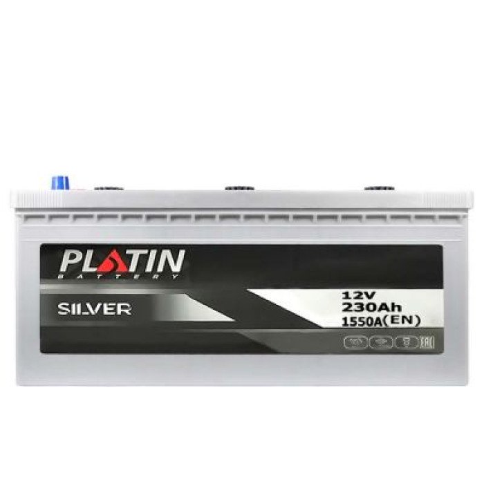 Автомобильный аккумулятор PLATIN Silver MF (D6) 230Ah 1550A R+ 72520833