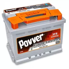 Автомобільний акумулятор POVVER 6СТ-60Ah АзЕ 510A (EN) L2.60.054.A