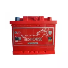 Автомобільний акумулятор RED HORSE Professional Line 6СТ-50Ah АзЕ 480A (EN)