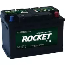 Автомобильный аккумулятор ROCKET EFB 6СТ-70Ah АзЕ 650A (CCA) EFB L3