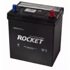 Автомобільний акумулятор ROCKET Japan 6СТ-40Ah АзЕ ASIA 340A (CCA) ТК з перехідником під клему STD SMF 42B19L