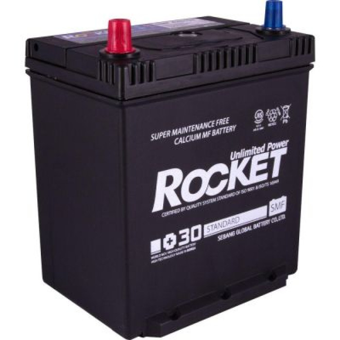 Автомобільний акумулятор ROCKET Japan 6СТ-40Ah Аз ASIA 340A (CCA) SMF 42B19R