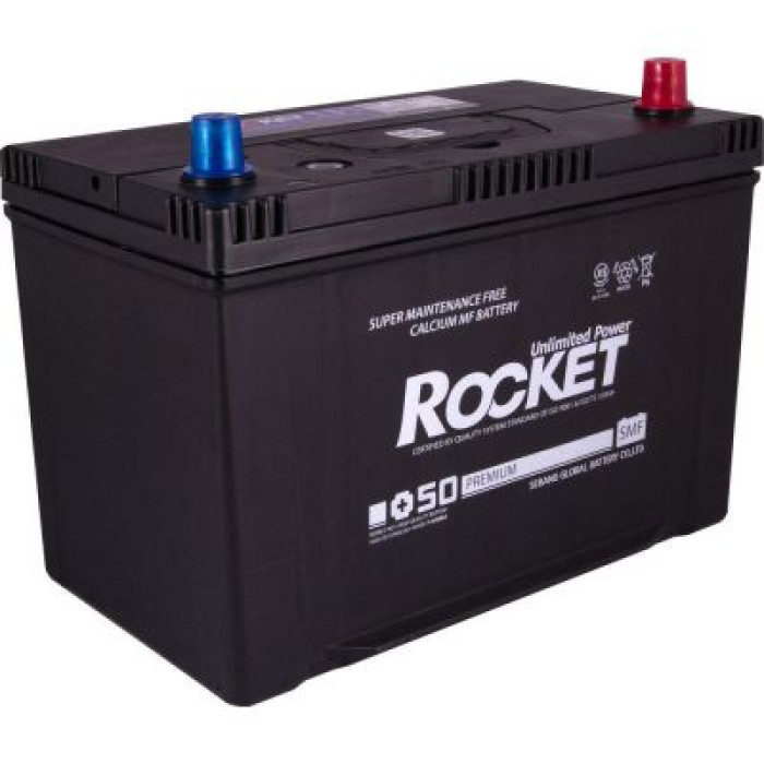 Автомобільний акумулятор ROCKET Japan 6СТ-100Ah АзЕ ASIA 830A (CCA) SMF 125D31L