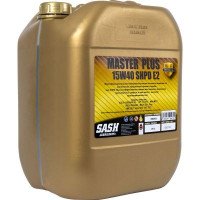 Автомобильное моторное масло SASH MASTER PLUS SHPD 15W-40 20л 100413
