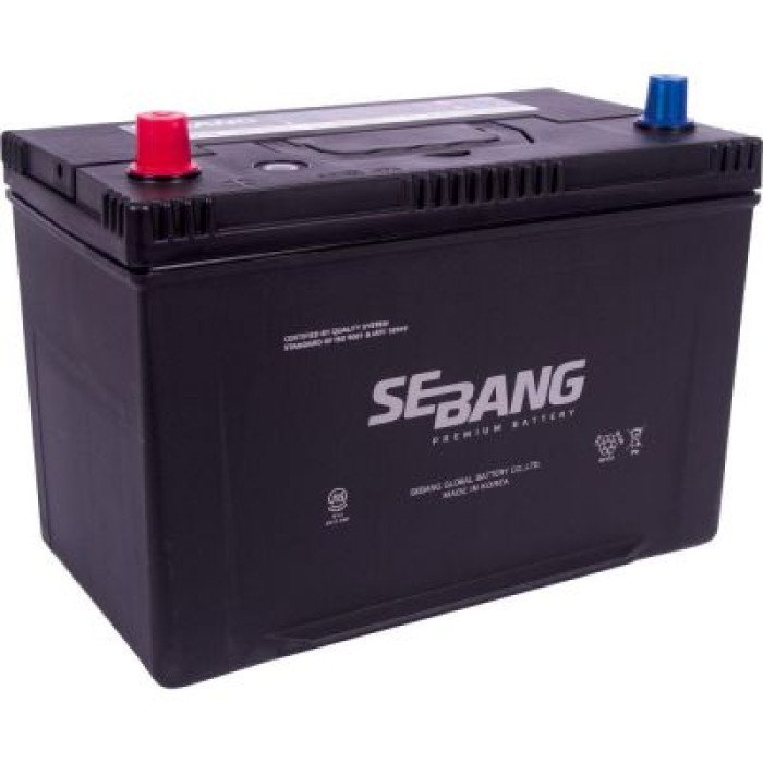 Автомобильный аккумулятор SEBANG Japan 6СТ-90Ah Аз ASIA 730A (CCA) SMF 95D31R
