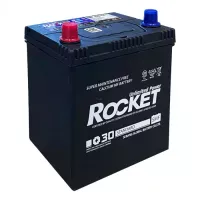 Автомобильный аккумулятор ROCKET 6СТ- 40Ah ASIA Аз 340А (CCA) SMF 42B19RS