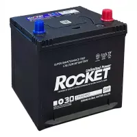 Автомобильний аккумулятор ROCKET 6СТ-50Ah ASIA АзЕ 520А (CCA) SMF 55D20AL