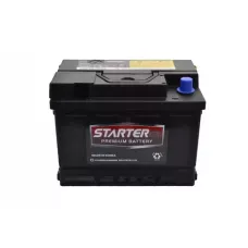 Автомобільний акумулятор STARTER EX 6СТ-61Ah Аз 570A (CCA) CMF56158EU