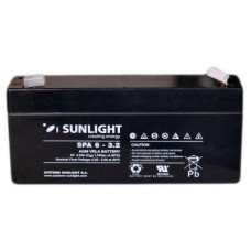Аккумулятор тяговый SUNLIGHT 3.2Ah 6V
